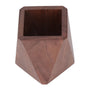 Black Walnut Wood Pen Holder Hand Made Exquisite Wood Pencil Holder Space Saving Multifunctional Pen Holder Cup for Office