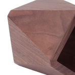Black Walnut Wood Pen Holder Hand Made Exquisite Wood Pencil Holder Space Saving Multifunctional Pen Holder Cup for Office