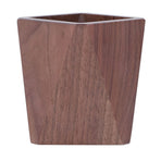 Black Walnut Wood Pen Holder Hand Made Exquisite Wood Pencil Holder Space Saving Multifunctional Pen Holder Cup for Office