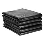 50pcs Garbage Bag Black Large Size Large Capacity Thick Plastic Single Time Trash Bag for Hotel Commercial Use