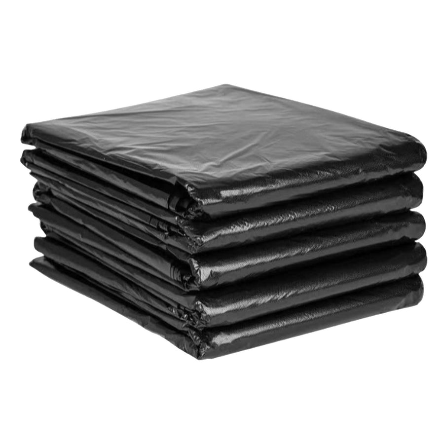 50pcs Garbage Bag Black Large Size Large Capacity Thick Plastic Single Time Trash Bag for Hotel Commercial Use
