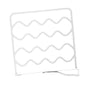 Closet Shelf Dividers Multipurpose Simple Stylish Design Compact Wardrobe Partition Board for Cabinet Bookcase White