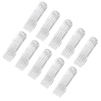 10PCS Adhesive Hooks Transparent Acrylic Traceless Multifunctional Wall Mounted Adhesive Hanger