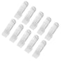 10PCS Adhesive Hooks Transparent Acrylic Traceless Multifunctional Wall Mounted Adhesive Hanger