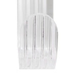 10PCS Adhesive Hooks Transparent Acrylic Traceless Multifunctional Wall Mounted Adhesive Hanger