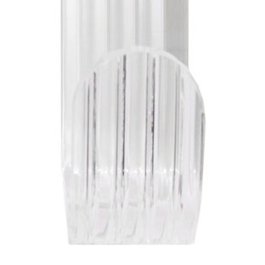 10PCS Adhesive Hooks Transparent Acrylic Traceless Multifunctional Wall Mounted Adhesive Hanger