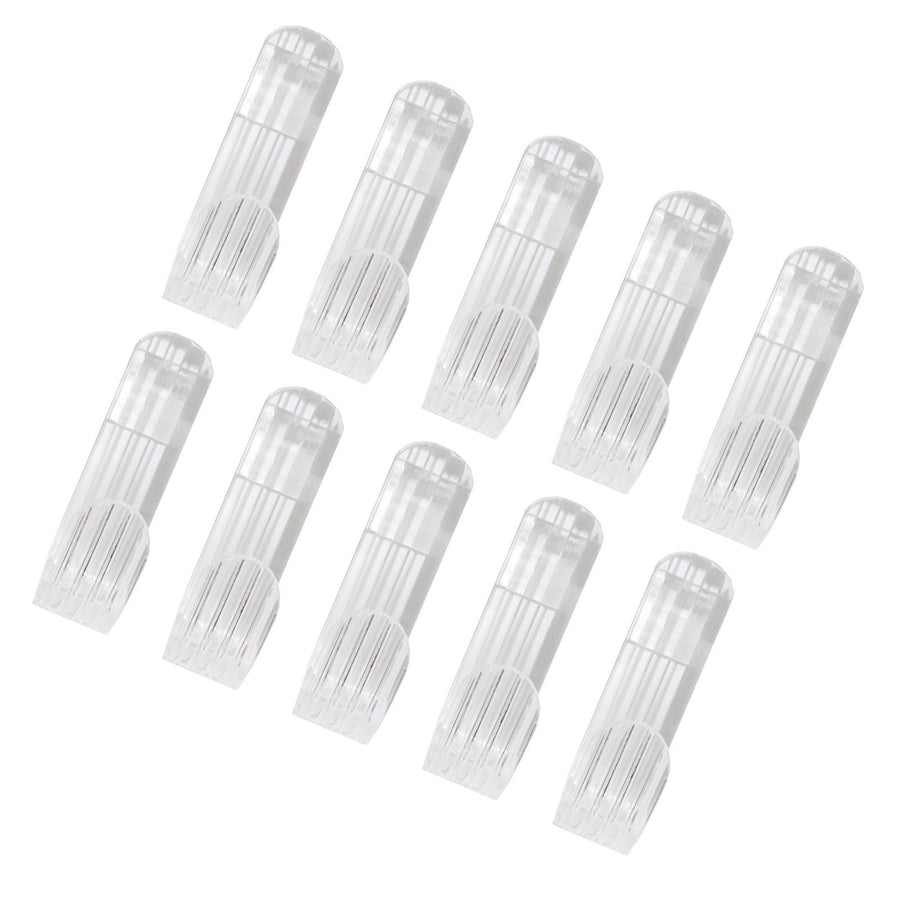 10PCS Adhesive Hooks Transparent Acrylic Traceless Multifunctional Wall Mounted Adhesive Hanger