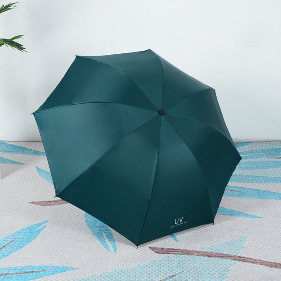 Sun Umbrella UV Protection Lightweight Triple Folding Sun Rain Folding Umbrellas Strong Structure Compact Travel Umbrella
