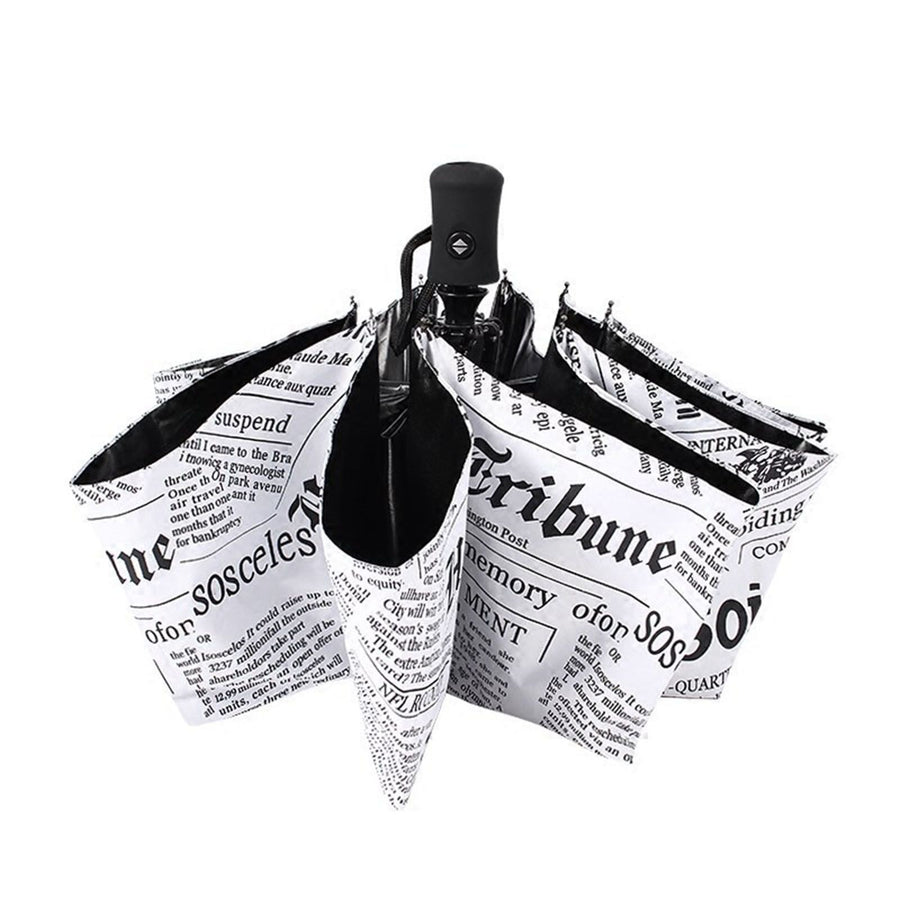 Automatic Folding Umbrella Unique Design Lightweight Sun Rain Umbrella for Outdoor Travel
