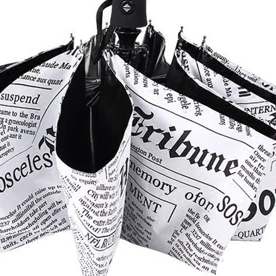 Automatic Folding Umbrella Unique Design Lightweight Sun Rain Umbrella for Outdoor Travel