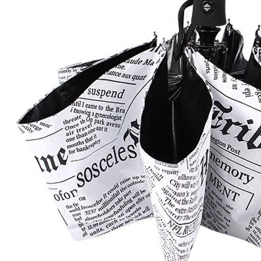 Automatic Folding Umbrella Unique Design Lightweight Sun Rain Umbrella for Outdoor Travel