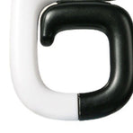Desk Bag Hook Under Mount Hanging Holder ABS TPR Movable Non Slip Deform for Classroom Office