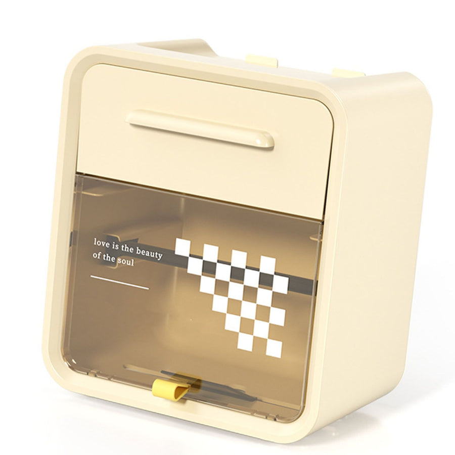 Wall Mount Paper Towel Dispenser Splash Resistant Toilet Tissue Dispenser with Lid Toilet Paper Dispenser