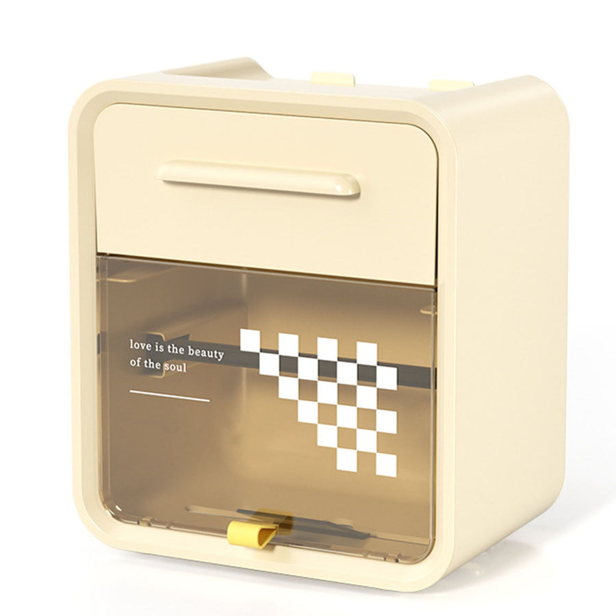 Wall Mount Paper Towel Dispenser Splash Resistant Toilet Tissue Dispenser with Lid Toilet Paper Dispenser