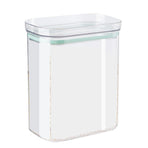 Food Storage Container 14x8.5x17.5cm Plastic Airtight Canister for Grain Coffee Bean