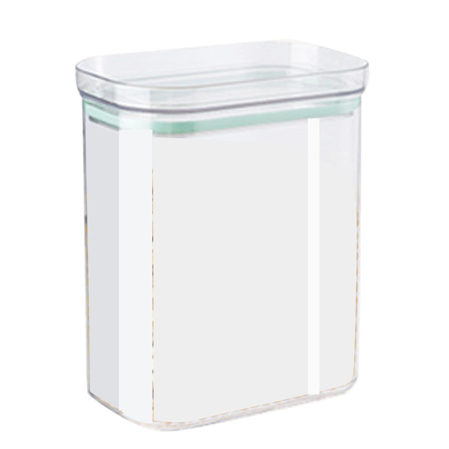Food Storage Container 14x8.5x17.5cm Plastic Airtight Canister for Grain Coffee Bean