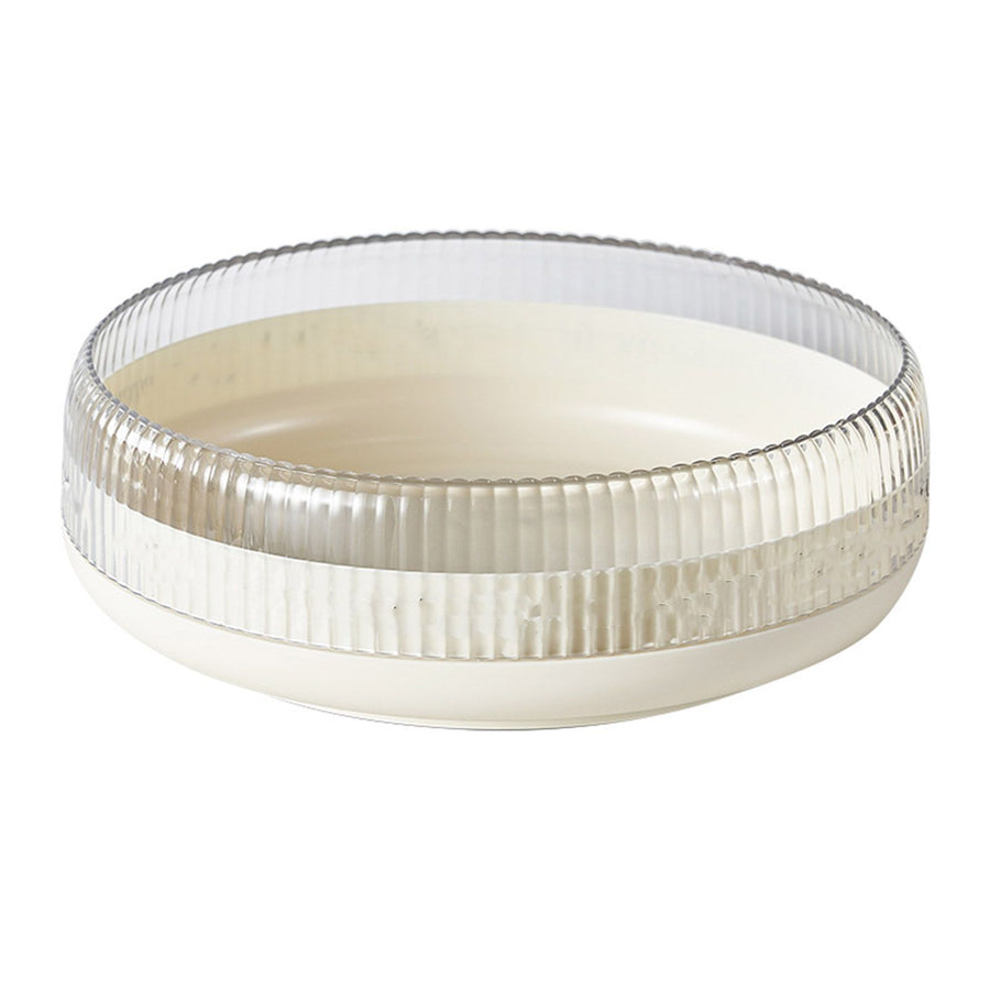Rotating Storage Tray Food Snack Fruit Round Decorative Tray Multifunctional Countertop Makeup Cosmetics Organizer
