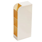 Pen Holder Plastic Inclined Large Capacity Multifunctional Pen Organizer for Desktop Stationery Cosmetics