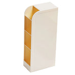 Pen Holder Plastic Inclined Large Capacity Multifunctional Pen Organizer for Desktop Stationery Cosmetics