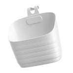 Kitchen Hanging Storage Basket Wall Mounted Onion Garlic Ginger Organizer Punching Free Stackable for Bathroom