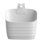 Kitchen Hanging Storage Basket Wall Mounted Onion Garlic Ginger Organizer Punching Free Stackable for Bathroom