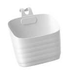 Kitchen Hanging Storage Basket Wall Mounted Onion Garlic Ginger Organizer Punching Free Stackable for Bathroom