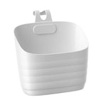 Kitchen Hanging Storage Basket Wall Mounted Onion Garlic Ginger Organizer Punching Free Stackable for Bathroom