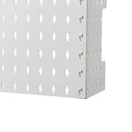 Pegboard Wall Mounted Display Multi Function Punching Free Storage Rack Gas Water Heater Pipe Cover