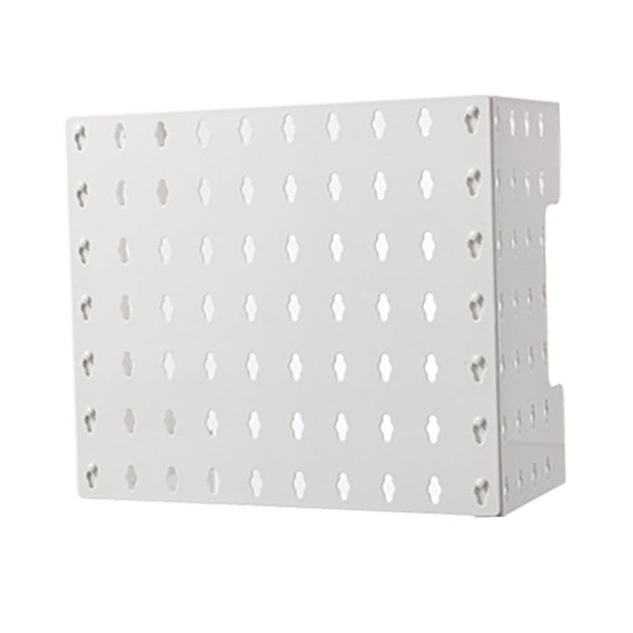 Pegboard Wall Mounted Display Multi Function Punching Free Storage Rack Gas Water Heater Pipe Cover
