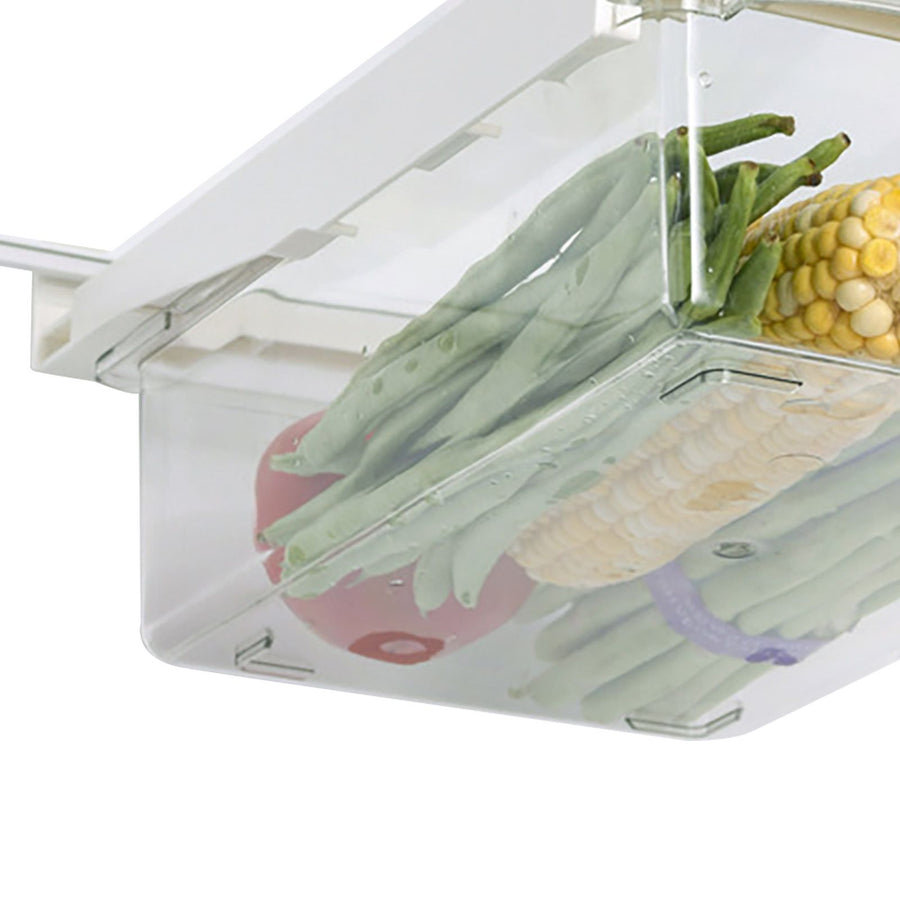 Fridge Storage Bin Multifunctional Refrigerator Drawer Organizer for Food Kitchen Supplies