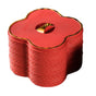 PU Leather Three Layer Tray Dust Prevention Nut Candy Container Snack Organizer with Lid for Snacks Nuts Sweets