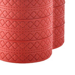 PU Leather Three Layer Tray Dust Prevention Nut Candy Container Snack Organizer with Lid for Snacks Nuts Sweets
