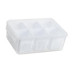 Chopped Green Onion Crisper Multipurpose Large Capacity Refrigerator Food Storage Container with Drain Holes for Kitchen