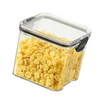Food Sealing Container 700ml Transparent Versatile Moisture Resistant Airtight Food Storage Container for Kitchen Fridge