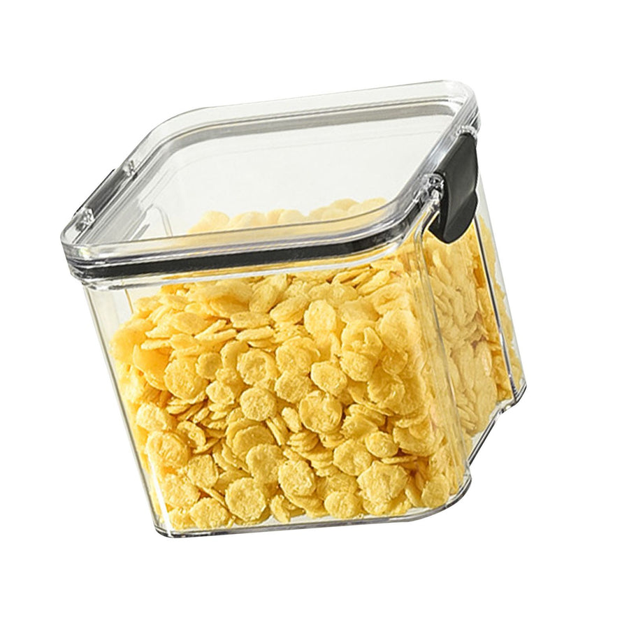 Food Sealing Container 700ml Transparent Versatile Moisture Resistant Airtight Food Storage Container for Kitchen Fridge