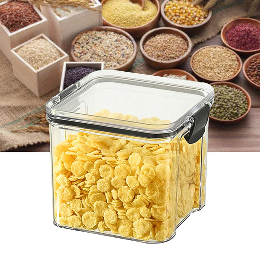Food Sealing Container 700ml Transparent Versatile Moisture Resistant Airtight Food Storage Container for Kitchen Fridge