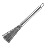 Stainless Steel Pot Brush Effective Oil Stain Removal Non Stick Cookware Scrubber Brush for Kitchen