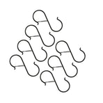 S Hooks Metal Hangers for Hanging Kitchenware Pots Pans Clothes 7pcs