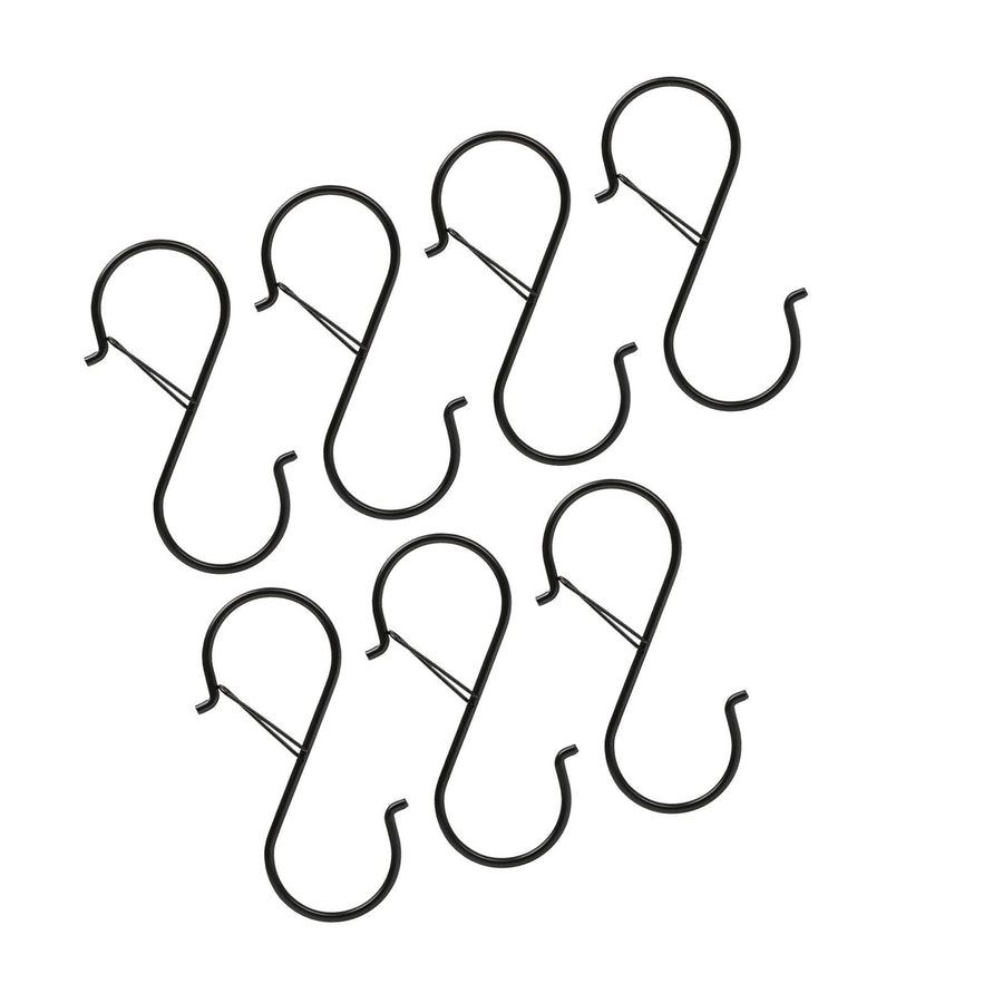 S Hooks Metal Hangers for Hanging Kitchenware Pots Pans Clothes 7pcs