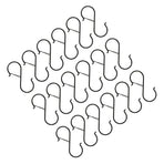 S Hooks Metal Hangers for Hanging Kitchenware Pots Pans Clothes 18pcs