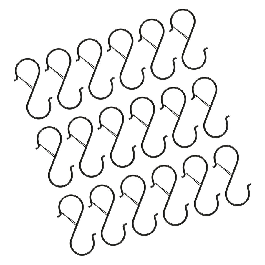 S Hooks Metal Hangers for Hanging Kitchenware Pots Pans Clothes 18pcs