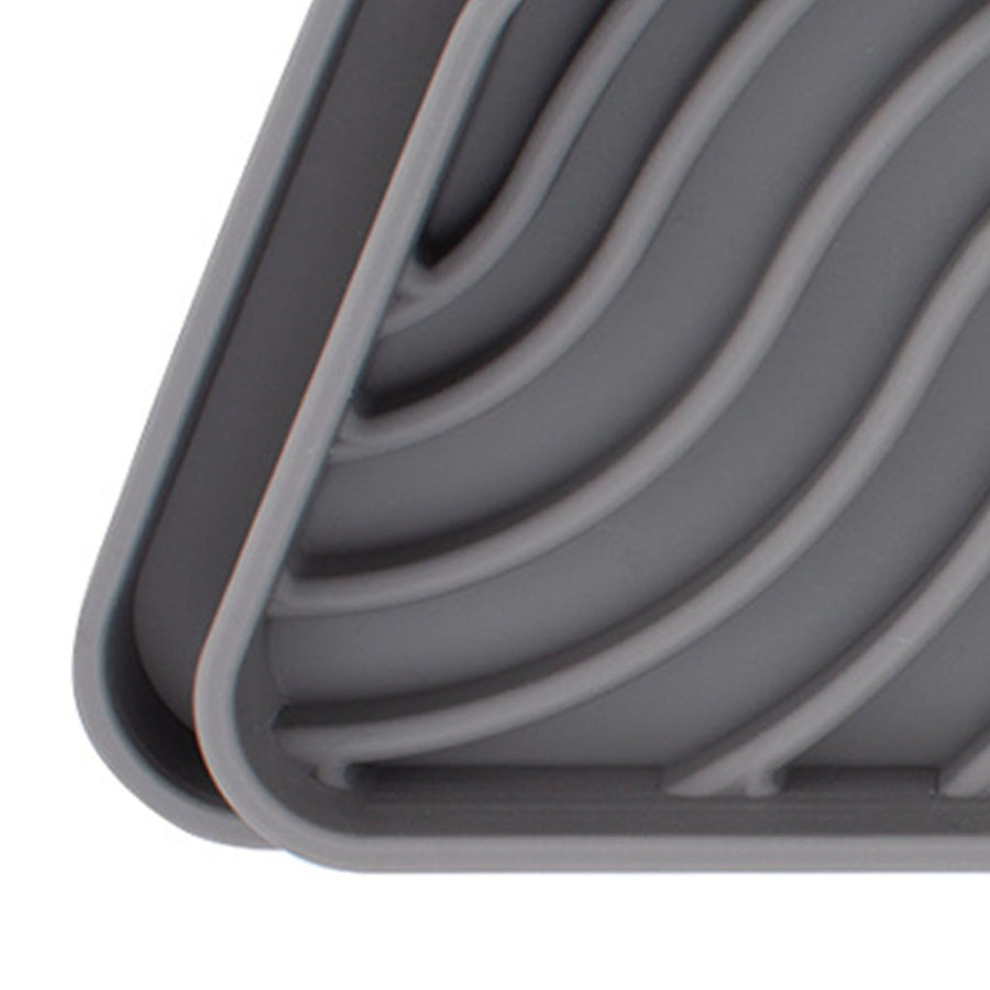 Water Dispenser Drip Pan Easy Cleaning Prevent Splashing Silicone Fridge Spills Water Pad
