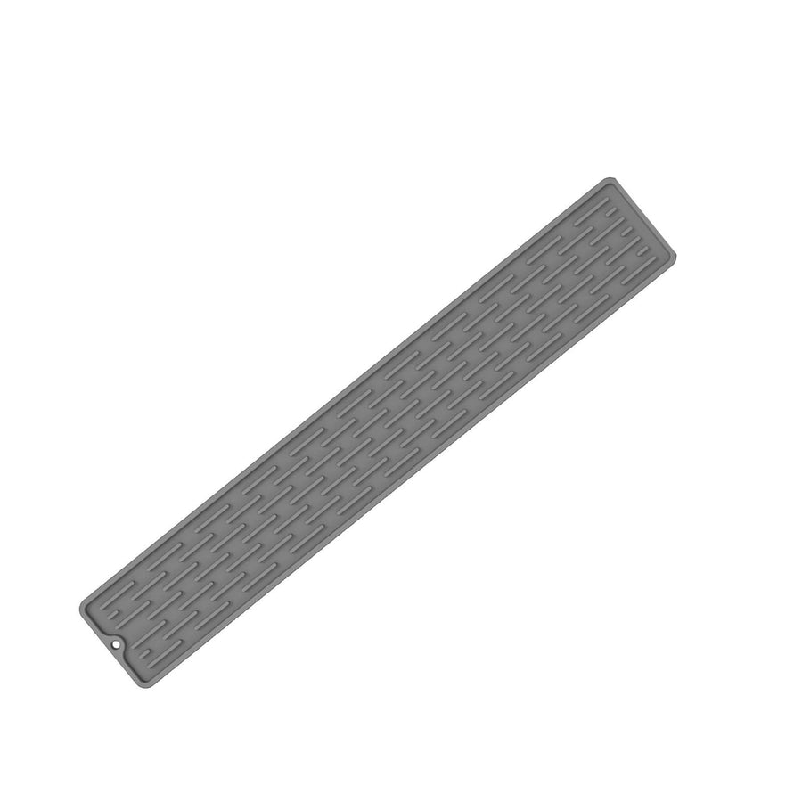 Silicone Drain Mat Long Strip Dish Drying Pad Counter Cutting Board Drying Mat for Kitchen Bathroom