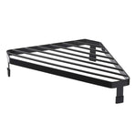 Triangular Counter Shelf Countertop Organizer Metal Iron Multifunction Corner Countertop Shelf Drying Rack for Kitchen Bathroom