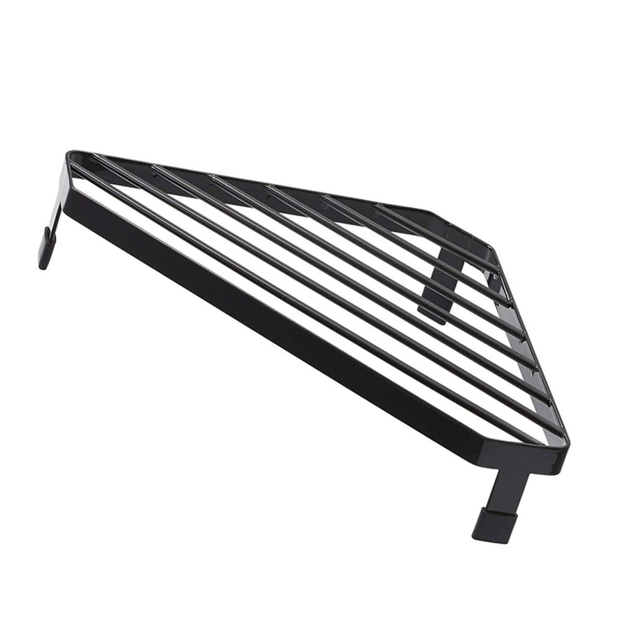 Triangular Counter Shelf Countertop Organizer Metal Iron Multifunction Corner Countertop Shelf Drying Rack for Kitchen Bathroom