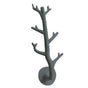 Tree Branch Wall Storage Hook Thickened PP High Load Bearing Wall Mounted Simulation Tree Branch Hanger for Jewelry Bags Gray