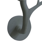 Tree Branch Wall Storage Hook Thickened PP High Load Bearing Wall Mounted Simulation Tree Branch Hanger for Jewelry Bags Gray