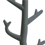 Tree Branch Wall Storage Hook Thickened PP High Load Bearing Wall Mounted Simulation Tree Branch Hanger for Jewelry Bags Gray