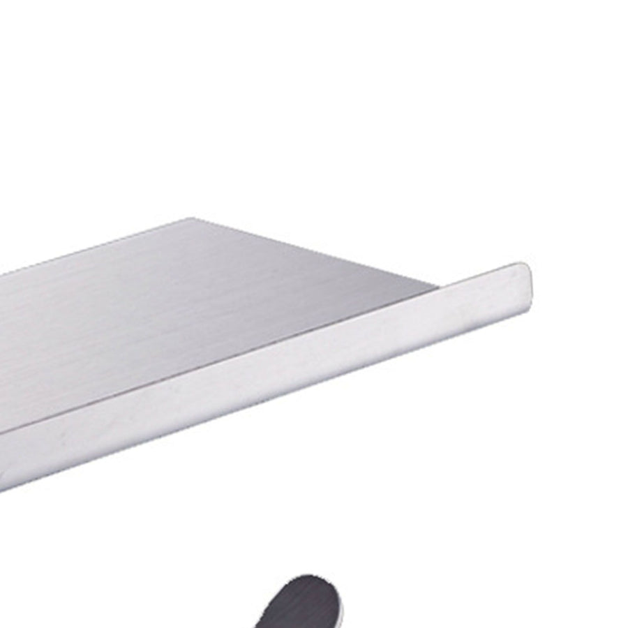 Toilet Paper Holder No Drilling Wall Mount Bathroom Paper Holder with Phone Shelf for Home Hotel 304 Stainless Steel Mirror Surface
