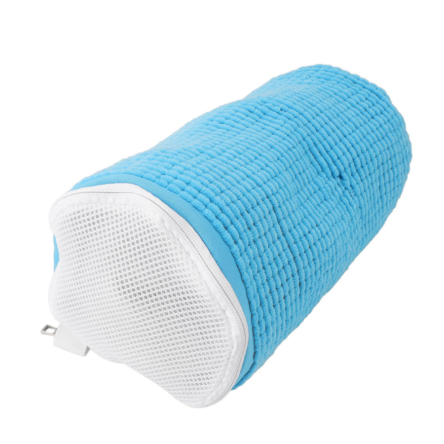 Shoe Washing Bag Anti Deformation Polyester Shoe Cleaning Bag with Zipper for Washing Machine A